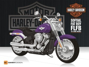 Harley-Davidson Softail Fat Boy FLFB 107
