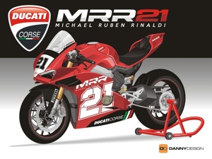 Ducati Panigale V4 Michael Ruben Rinaldi