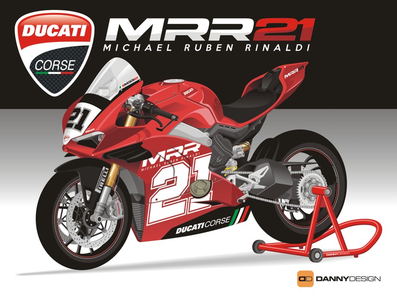 Ducati Panigale V4 Michael Ruben Rinaldi